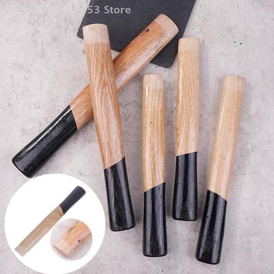 1 Stück Ersatzhammer Holzgriff für Stahlnagelklauen, Eisen Vierkantgriff für Hickory Beil, Gebogene Äxte