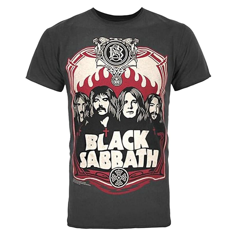 Amplified Unisex Adult 1972 Black Sabbath T-Shirt