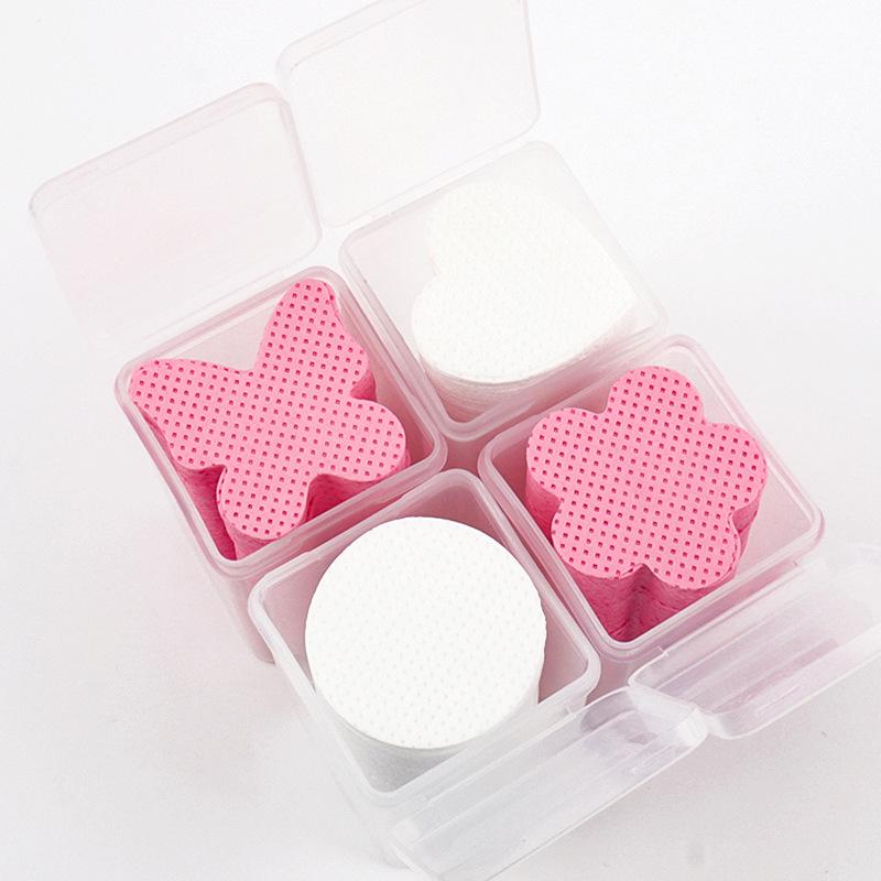 200 Stuks Non-Woven Wimperverlenging Lijmdoekjes - Pluisvrije Katoenen Reinigingspads