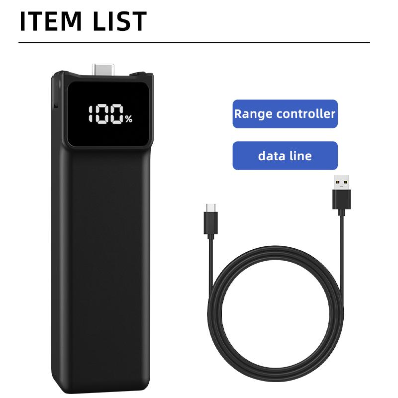 Pocket 4 Portable Battery Handle Handheld Battery for DJI Osmo Pocket3/4 Camera Charger Battery 5000mAh Expansion 1 power supply