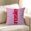 Ins Korean Sweet Pink Letters Pillowcases Home Bedding Decorative Pillow Cover Wedding Super Soft Pillow Case