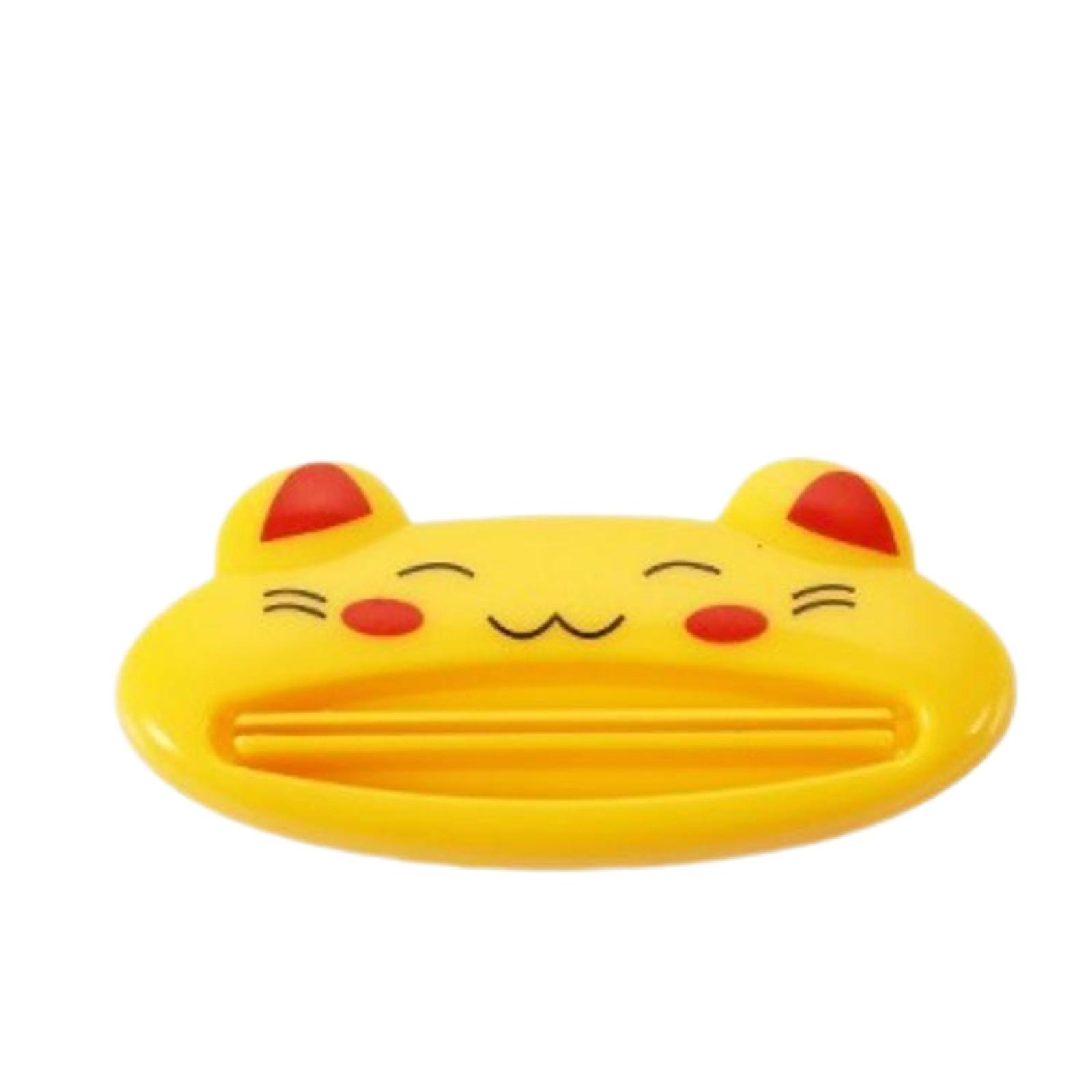 

Многофункциональный инструмент Кухонные принадлежности Ванная комната Мультфильм Выжималка для зубной пасты Кухонный гаджет Украшения для ванной Полезные домашние инструменты One Size жёлтый