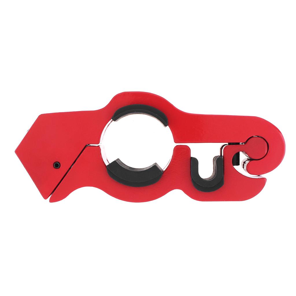 1piece Heavy Duty Adjustable Anti Theft Handlebar Lock for Motorcycles Mopeds Sports Bikes Scooters and ATVs with 2 Keys