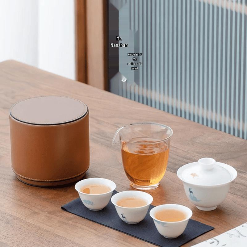 Nanshan Mr. Portable Ceramic Travel Tea Set