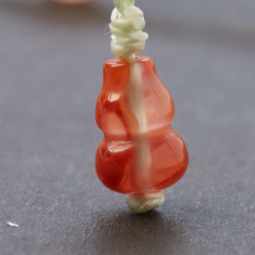 Premium Handmade Braided Necklace with Adjustable Hetian Jade Pendant