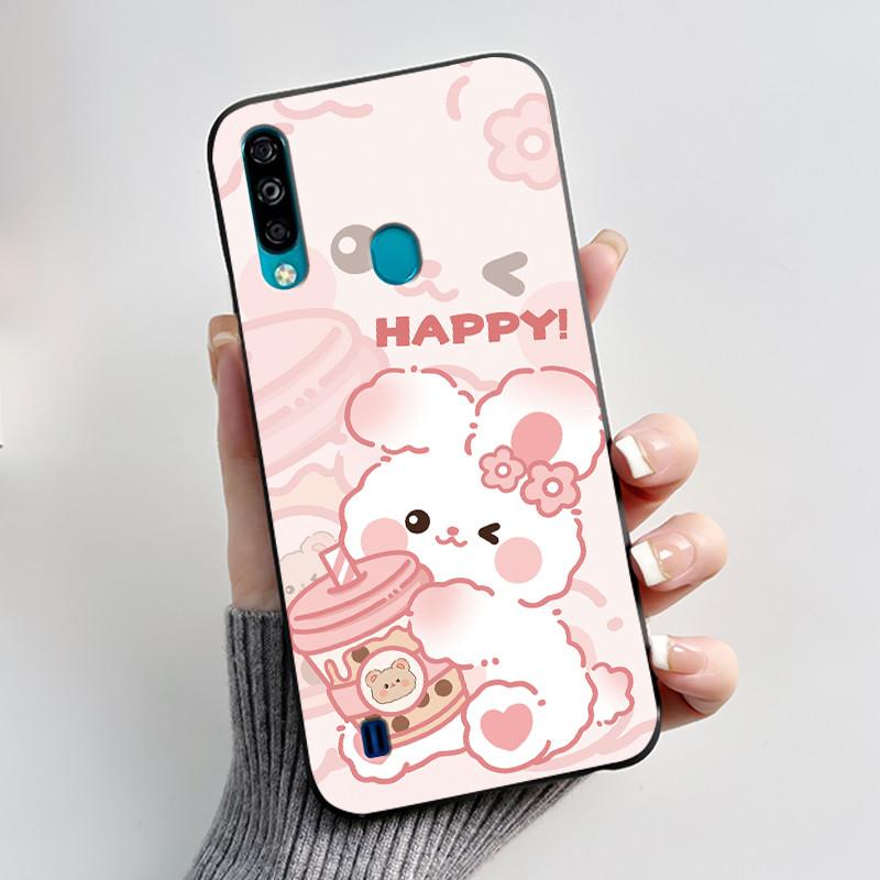 Hülle für ZTE Blade A7 (2020) Handyhülle Mattschwarz Luxus Drache Niedlich Cool Jungen Mädchen Weiches Silikon TPU Schutz-Rückseite