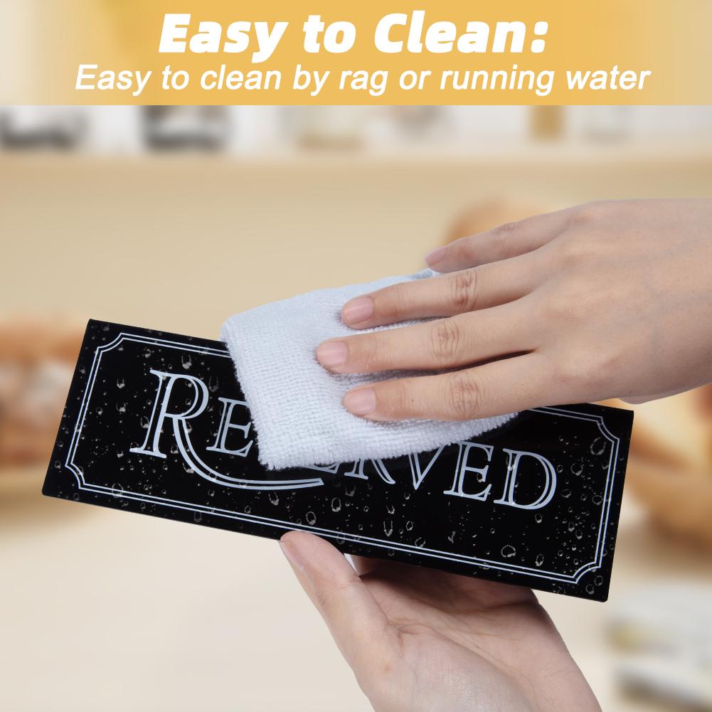 6 bucăți Semne de masă din acril Semn de reamintire pentru nuntă, petrecere de aniversare