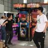 Arcade Dragon Fist Coin-Operated Boxing Machine: Stress Relief & Warm-Up Game
