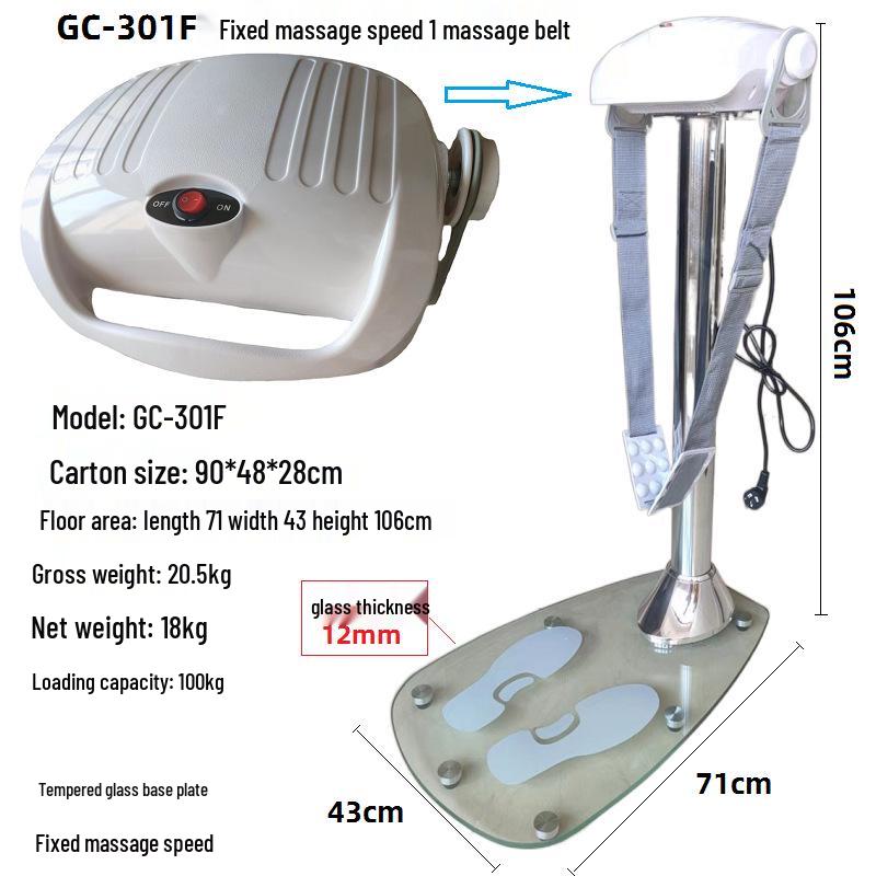 Beauty Body Slimming Massager: Whole Body Shaking Machine for Waist, Fat Burning, and Indoor Fitness.