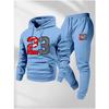 2026 Bestseller Men's Spring/Autumn Loose Casual Trend Hoodie Set