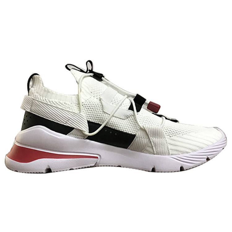 Li-Ning Comfortable Casual Breathable Low-Top Running Shoes Men Sneakers White AGLQ027-1