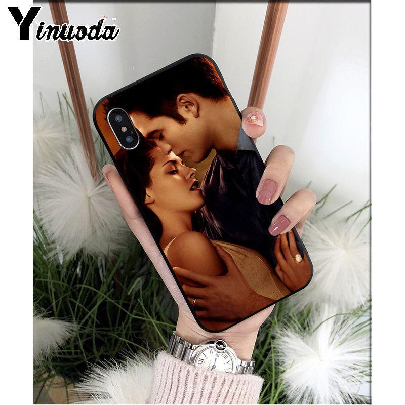 Yinuoda TV Twilight Isabella Edward Cullen Custodia Morbida in TPU per Telefono per iPhone X XS MAX 6 6S 7 7plus 8 8Plus 5 5S XR 11 11pro max