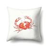 Polyester Pillowcase Peach Leather Velvet Cushion Cover Marine Life Seahorse Octopus Printed Pillow Bedside Cushion Cover