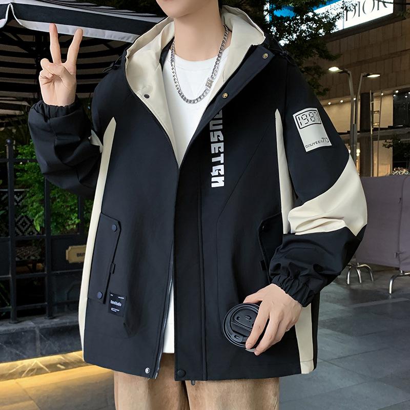 2025 Spring/Autumn Youth Boys' Stylish Casual Jacket for Middle School Students