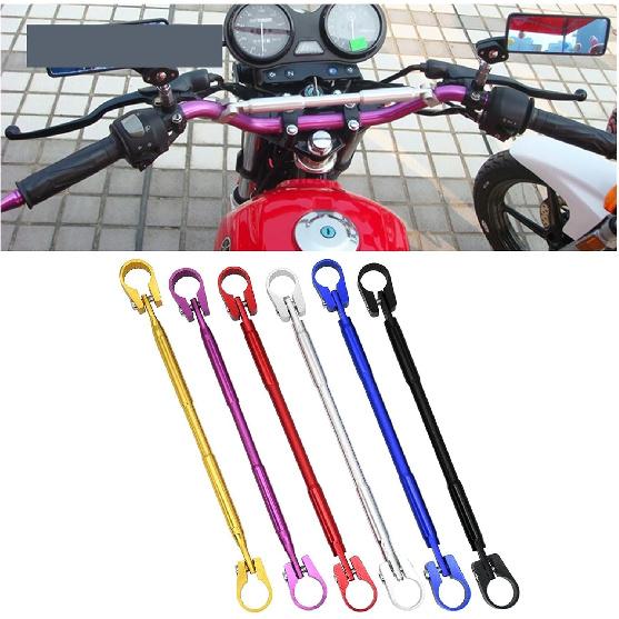 Motorcycle CNC Handlebar Balance Cross Bar Lever Handlebar for Most 7/8"" 22mm Handlebar Steering Wheel Strength Lever Parts(Purple), 1, 781259