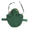 Cat Christmas Cape Warm Puppy Xmas Cloak with Star and Pompoms for Small Medium Pets