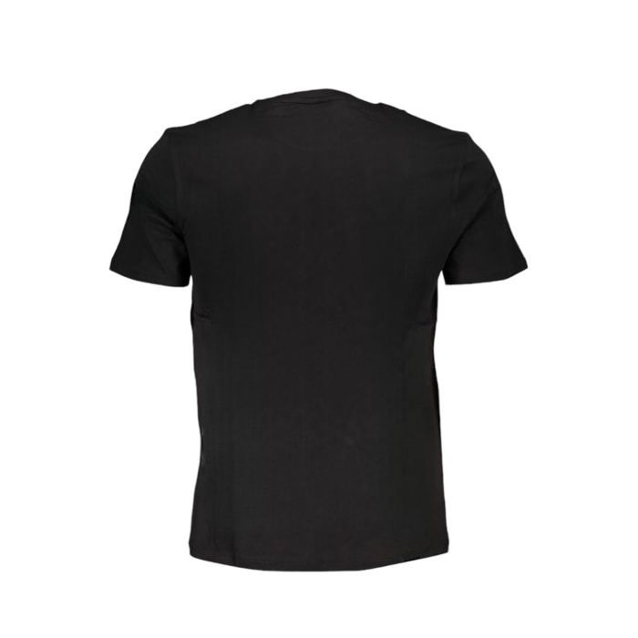 Tee shirt manches courtes col rond gros logo THINKING Noir