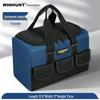 Sturdy Hydroelectric Durable Canvas Tool Bag - Thickened, Wear-Resistant, Multi-Function Hardware Storage