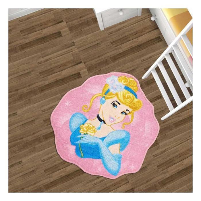Princess Cinderella Printed Rug, Disney Pink 67x67