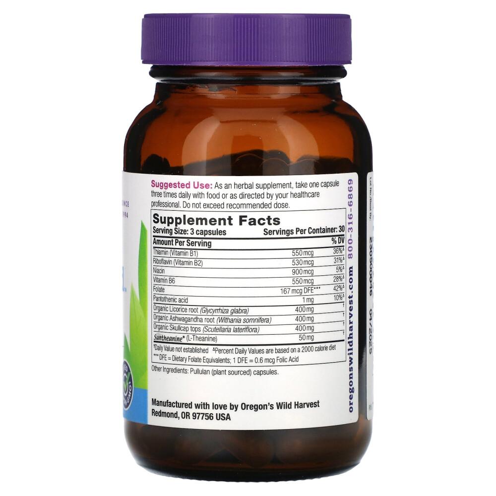 Oregon's Wild Harvest Stress Guard Veggie Capsules, 90 Count