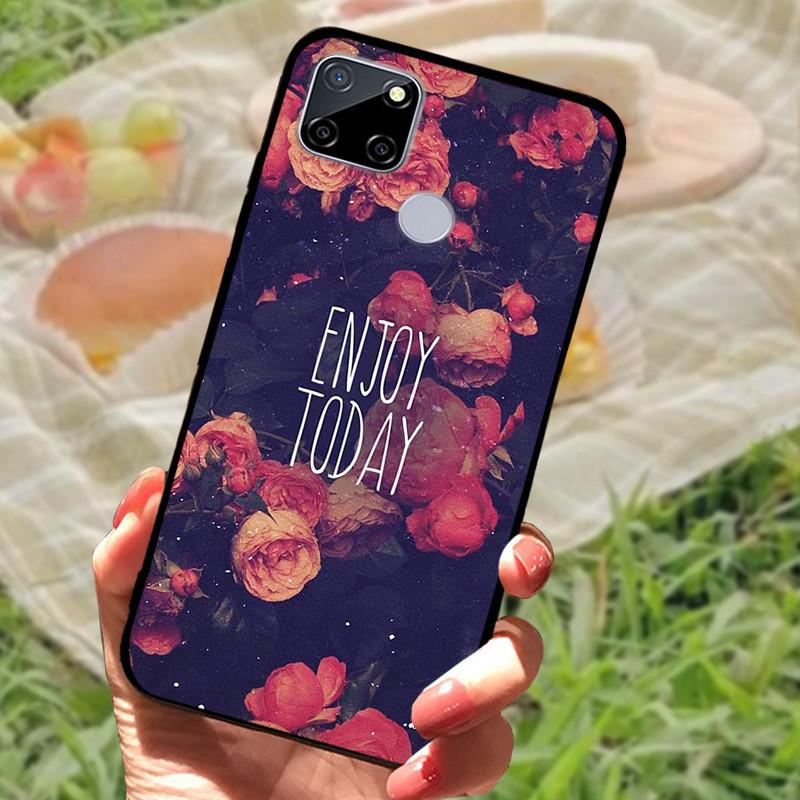 For OPPO Realme C21Y Case Marble Fashion Soft Silicon Cover for Realme C21 C25 C25s Phone Cases Protective Realmi C 21 Y Capa
