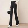 Women's Spring & Autumn Flared Pants - Slim, Versatile, Korean-Style Fashion