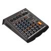 Profesjonalny 4-kanałowy mikser dźwiękowy z USB i wzmacniaczem mocy Profesjonalne miksowanie dźwięku