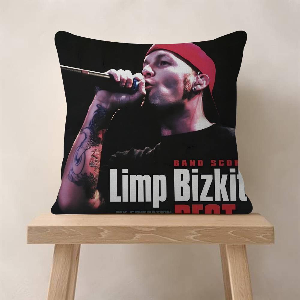 PC Limp BBizkit Cushion Cover Car Throw Pillow Case For Sofa Car Christmas Gift