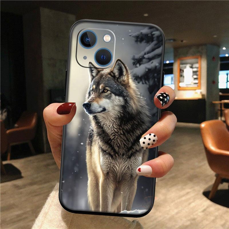 Animal Wolf Shell Phone Case for Samsung Galaxy S20 S21 S22 Ultra FE Plus A21S A22 A24 A25 A26 A30 A30S A31