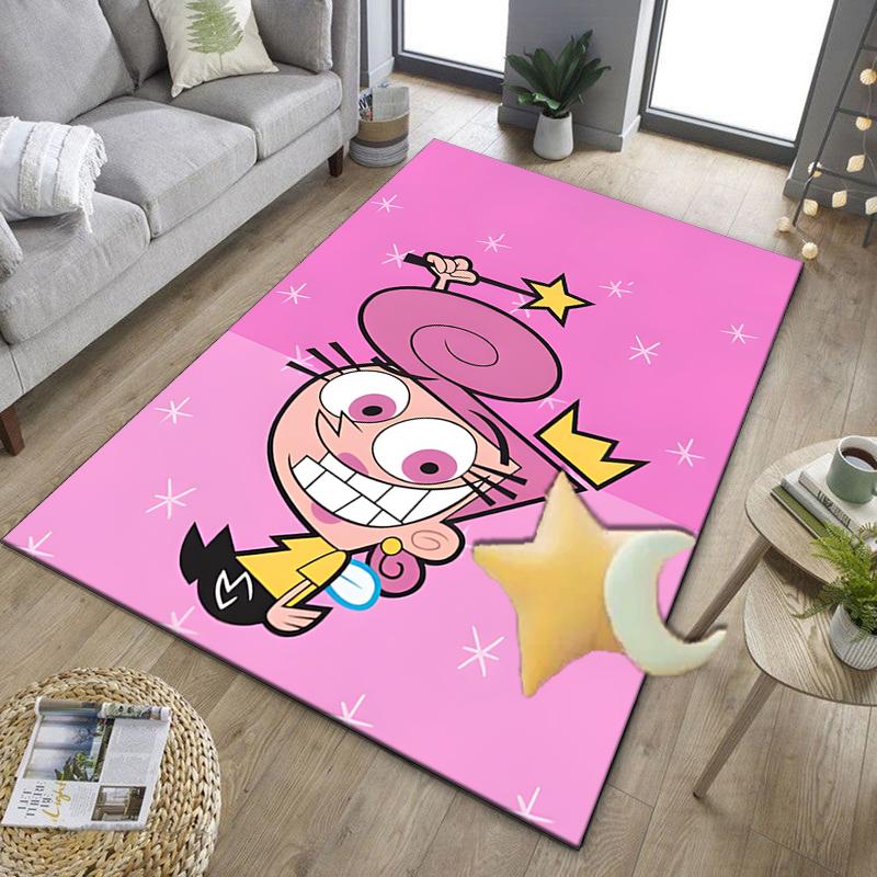 Magical Friendship Timmy Adventure Office Rug Chair Mat, Game Carpet, Suitable for Front Door, Bedroom, Living Room, Desk, Holiday Gift
