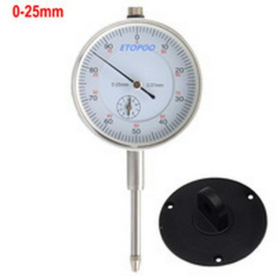 HUOTO High Precision 0-30MM Mechanical Dial Indicator, 0.01mm Accuracy