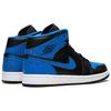 Jordan 1 Mid Royal Paint Splatter 554724-048