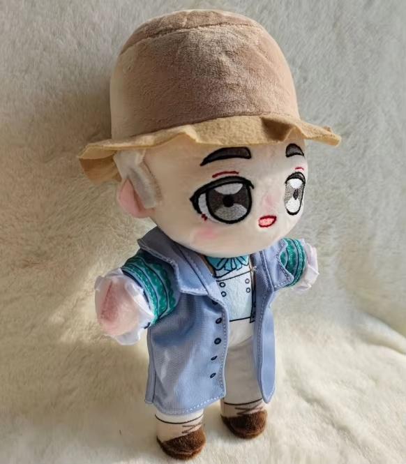 Nieuwe Good Omens Crowley Aziraphale Katoen Pluche Gevulde Pop Engel Demon Fanart Verzamelfiguur Sleutelhanger Cadeau Voor Filmfans 20cm to 65cm