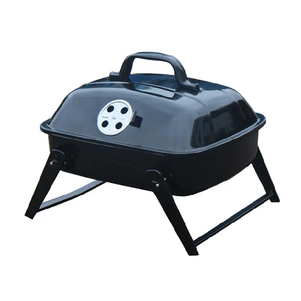 Складной угольный мини гриль-барбекю