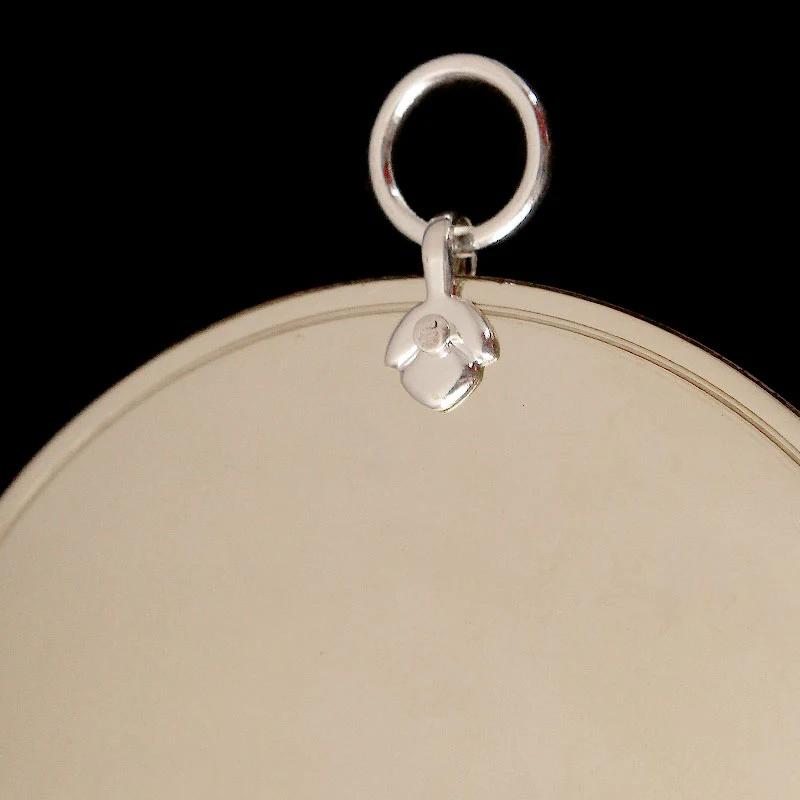 Creative Feng Shui Bronze Mirror Ornaments Brass Crafts Buddha Hall Door Decoration Buddha Hall Accessories Buddhist Supplies