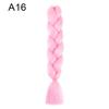 24 Inch Pre-Stretched Ombre Synthetic Braiding Hair Jumbo Box Braids Colorful Crochet Hair Extensions for Women