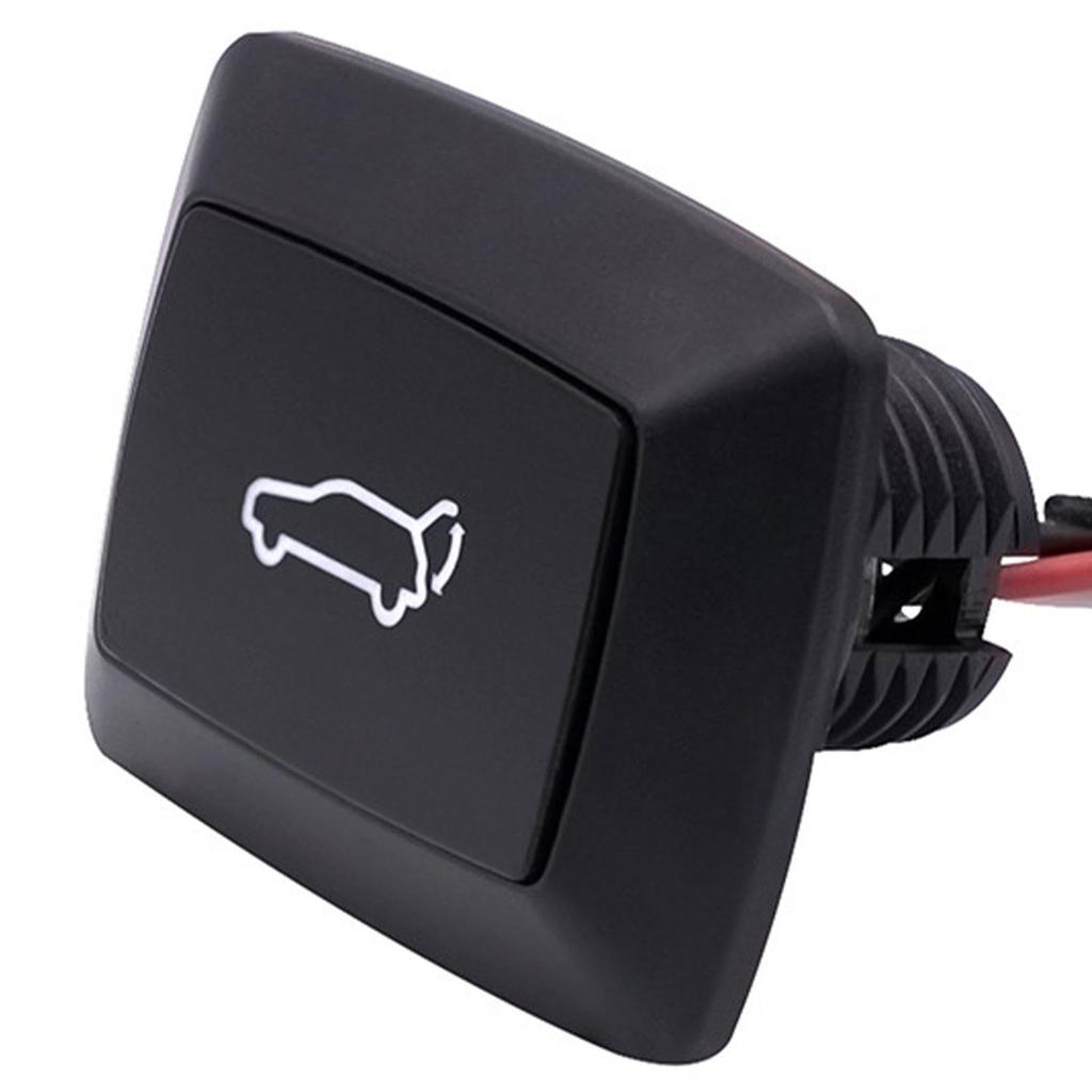 Trunk Release Button,Car Tailgate Switch Electric Tailgate Switch Trunk Unlock Automatic LED Liftgate