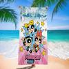 P-Powerpuff Anime G-Girls Badetuch Mikrofaser Weich Wasserabsorbierend Atmungsaktiv Für Mädchen Kinder Dekorative Cartoon Strandtuch