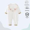 Unisex Baby Langarm Baumwoll-Strampler - Sommer Krabbel- & Hausanzug