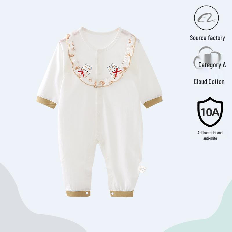 A-Class Pure Cotton Newborn Summer Romper & Pajamas Set 90 cm
