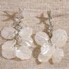 1 Paio Orecchini Pendenti da Donna Stile Francese Decorazione Stella Marina Conchiglia Petalo Charms Orecchini a Bottone Orecchini per Vacanze Estive Gioielli Regalo
