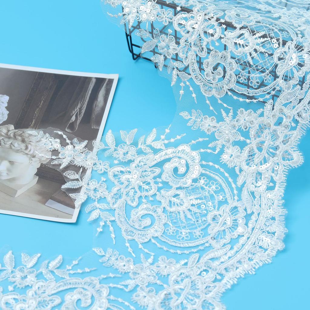 Car Bone Lace Lace, Dress Children'S Clothing, Wedding Dress Veil Skirt Clothing Decoration Accessories 27Cm