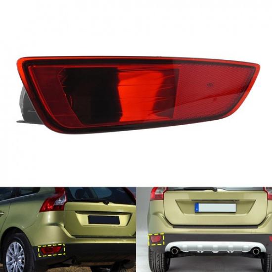 For Volvo XC60 I 2008-13 Left Side Bumper Reflector Lens Rear Fog Light 30763322