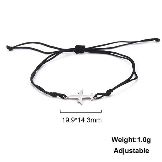 Retro Stainless Steel Personality Witch Knot Dog Paw Bracelet