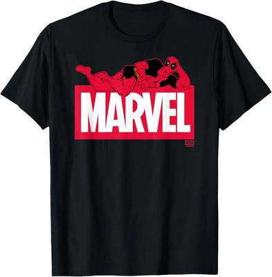 Marvel Wolverine Γραφικό T-Shirt Ανδρικό Άνετο Βαμβακερό Κοντομάνικο T-Shirt Τολμηρό Σχέδιο Ιδανικό για Φίλους Κόμικς Καθημερινό Ρούχο SXXXL