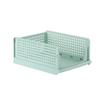 Stackable Storage Basket Plastic Large Open Drawer Wardrobe Cloth Container for Bedroom Living Room
