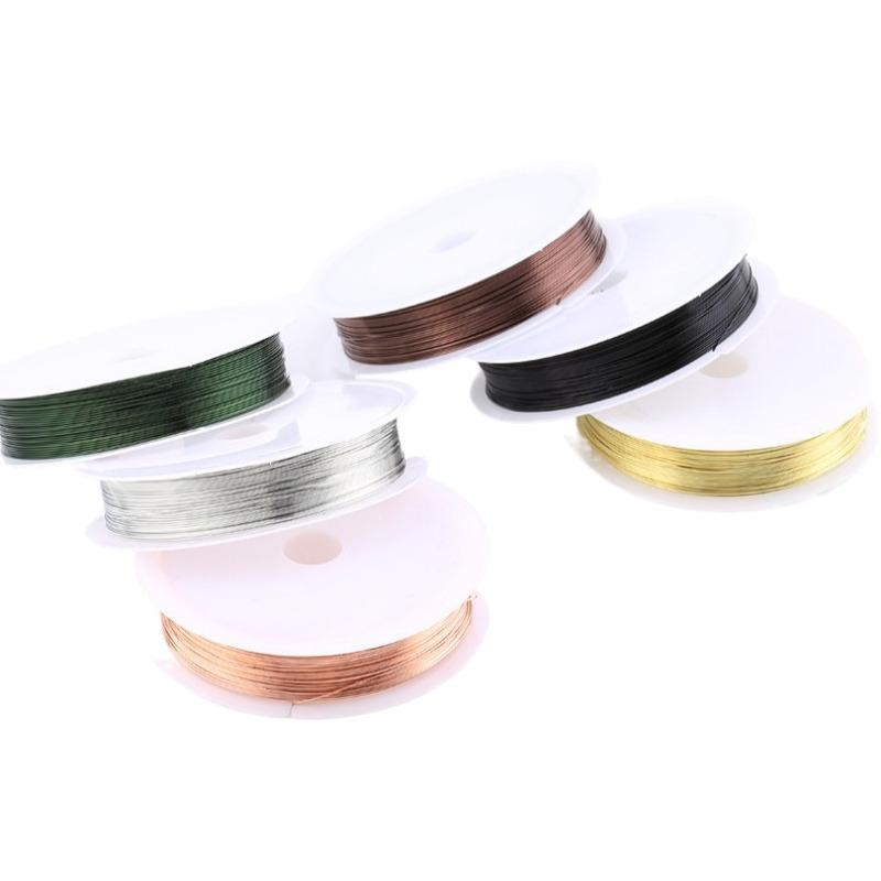 0.3Mm Jewelry Accessories Copper Wire Diy Metal 10 Meters Hand-Folded Copper Wire Wire