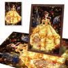 Full Round Diamond Painting Anime Beautiful Princess Art Rhinestone Picture Mosaic DIY 5D Cross Stitch Embroidery Home Decoration