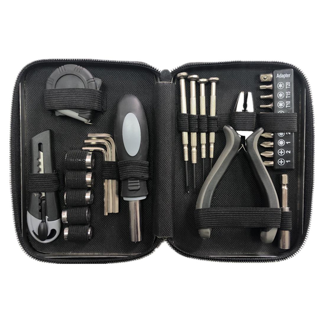 Tinplate Box Hardware Tool Set Tool Set 27-piece Set Tool Iron Box RX311D
