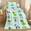 Rugrats Cartoon Throw 240g Flannel Blanket, Suitable for Sofas, Beds, Offices,  Exquisite Gift Blankets